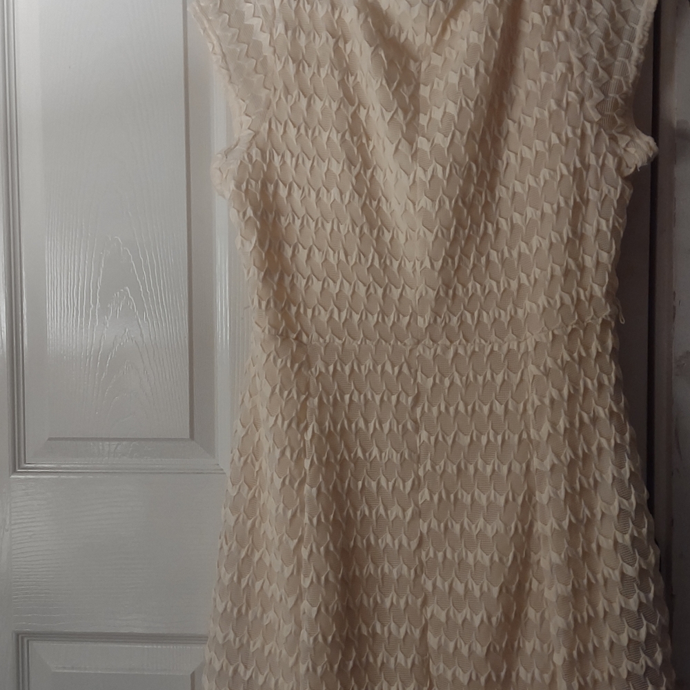 Yellow lace  dress
